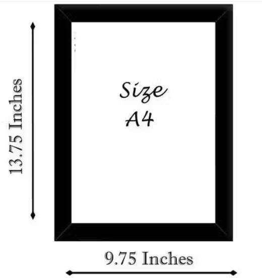 A4 size photo fram | Set of 6 - Alternative View 1